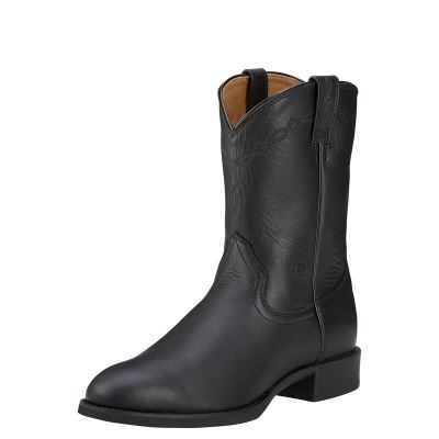 Ariat Heritage Roper - Western Laarzen Zwart Heren - 27447-425